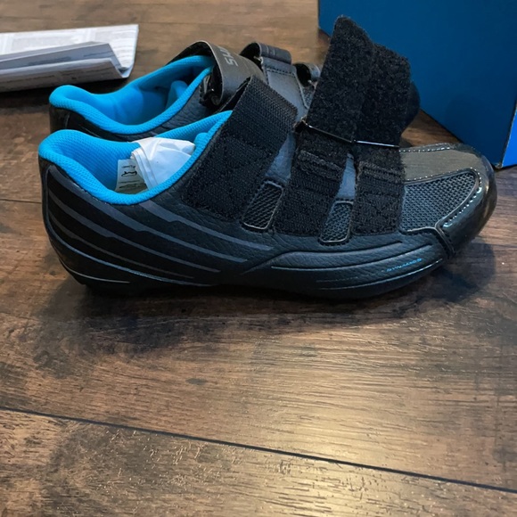 Shimano Dynablast Womens SPD Cycling Shoes Black with SPD Pedals - Picture 2 of 6